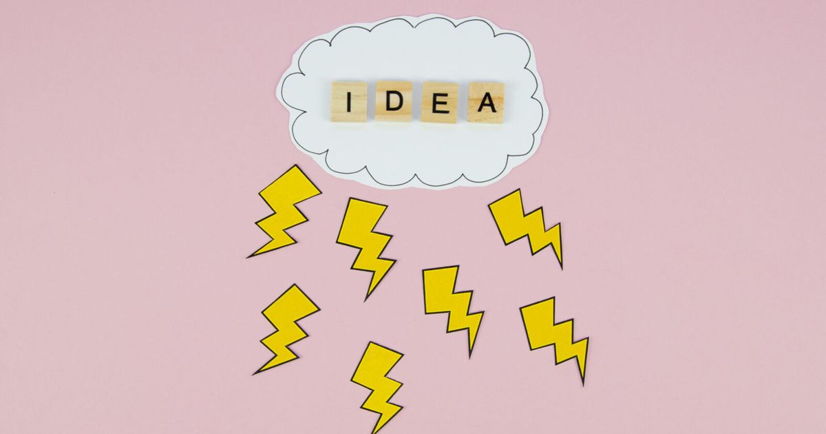 idea-word-cloud-pink-background